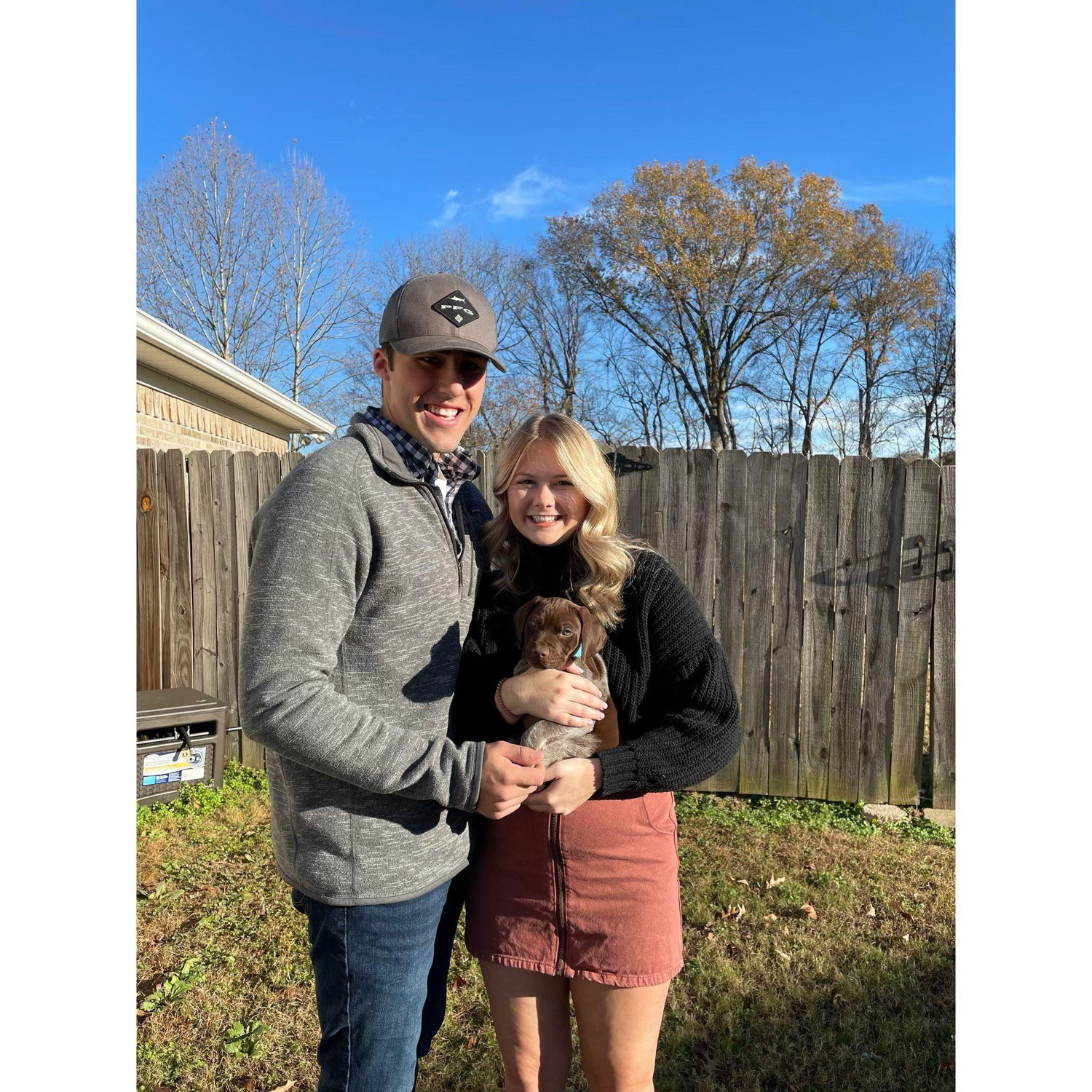 We got our first dog, Archie in November 2020.