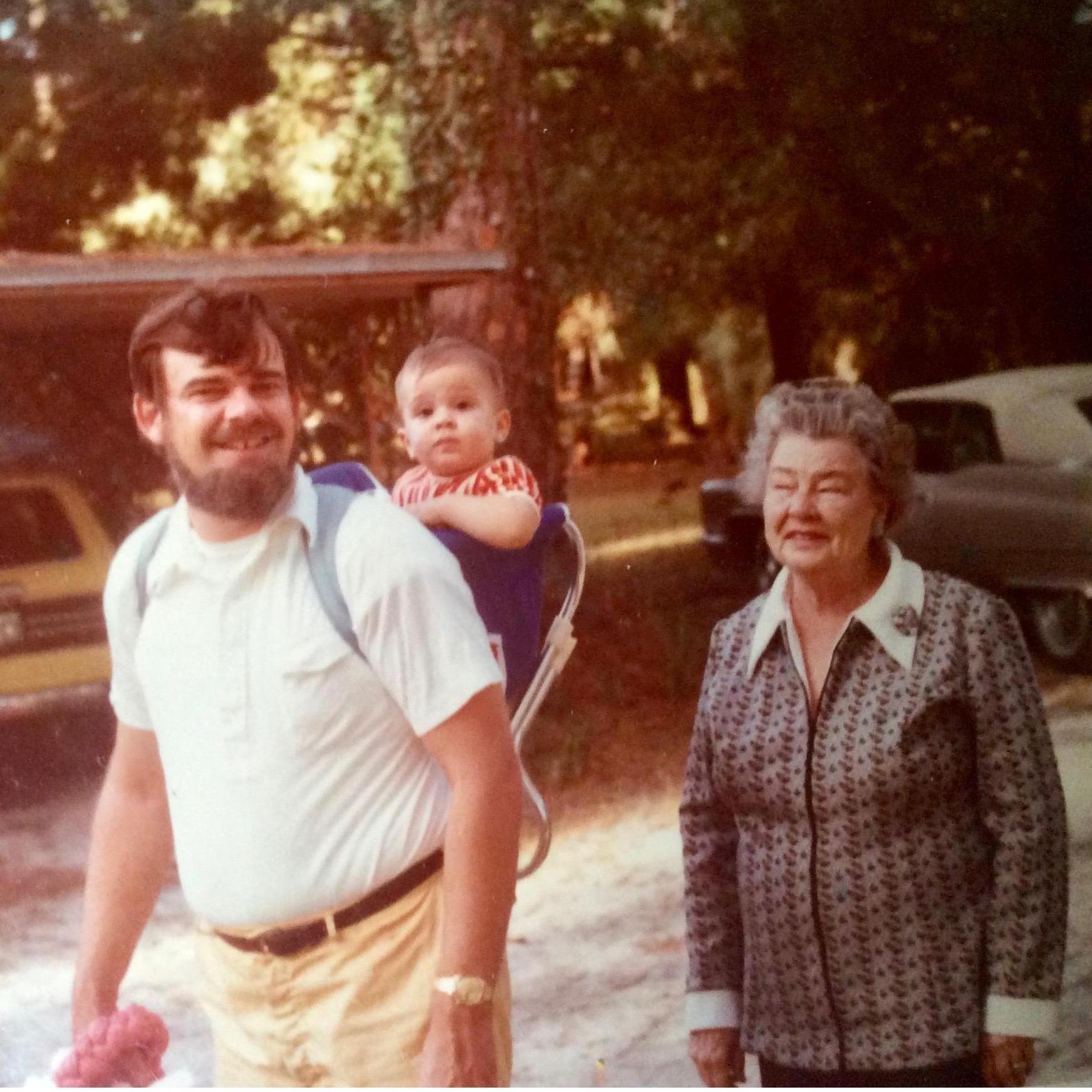Baby Flip, Philip III, and Grandma Frances