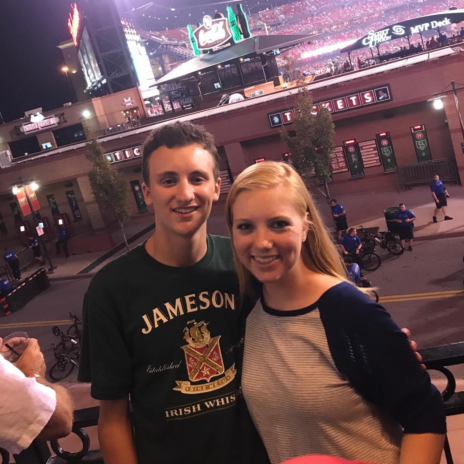 Our  first picture as a couple!