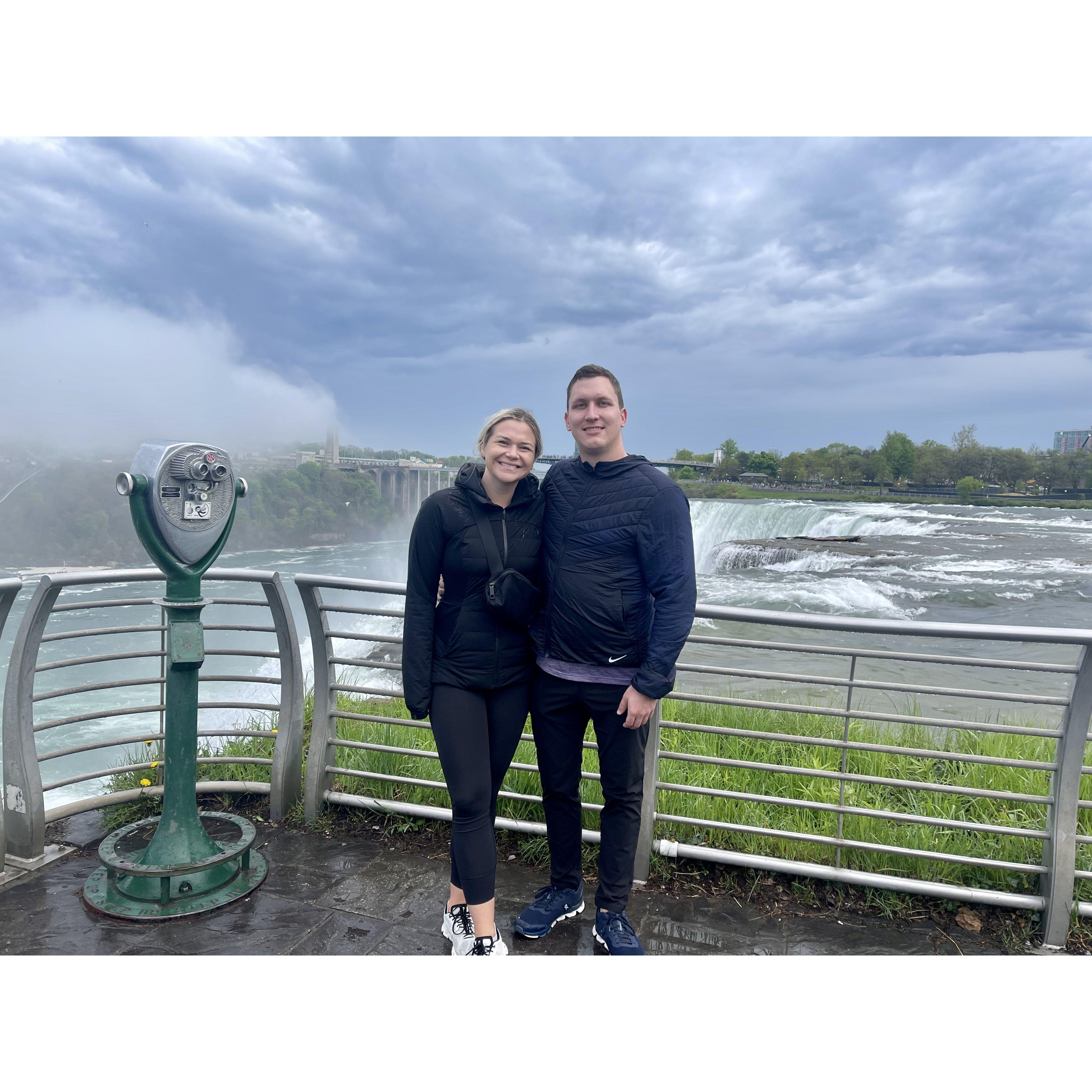 John's hometowns - exploring Niagara Falls!