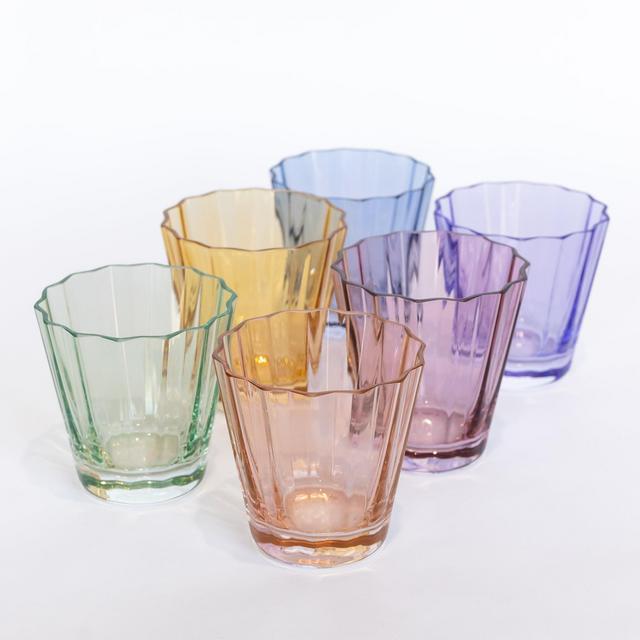 Estelle Colored Sunday Low Balls - Set of 6 {Mixed Set}