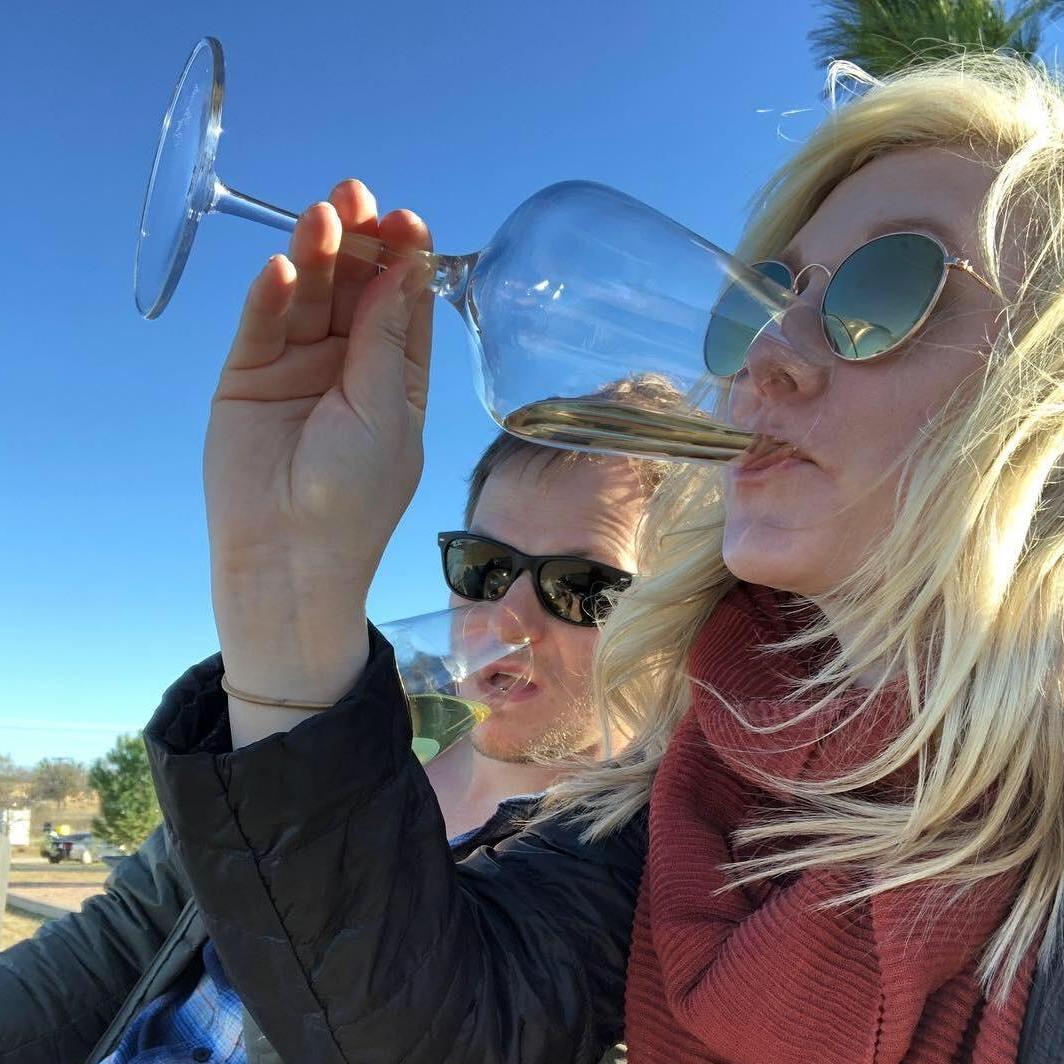 Jess in her natural habitat.