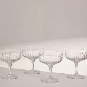 Roebling Champagne Coupe, Set of Four | Soho Home