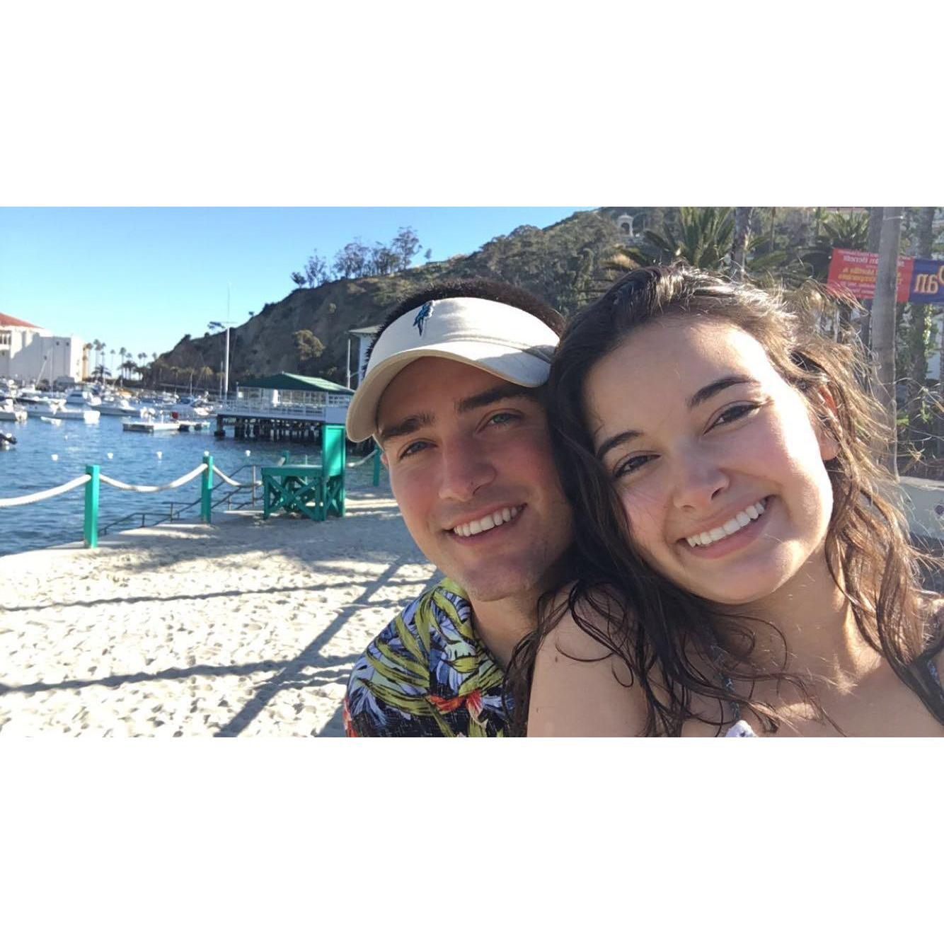 First day in Catalina-2017!