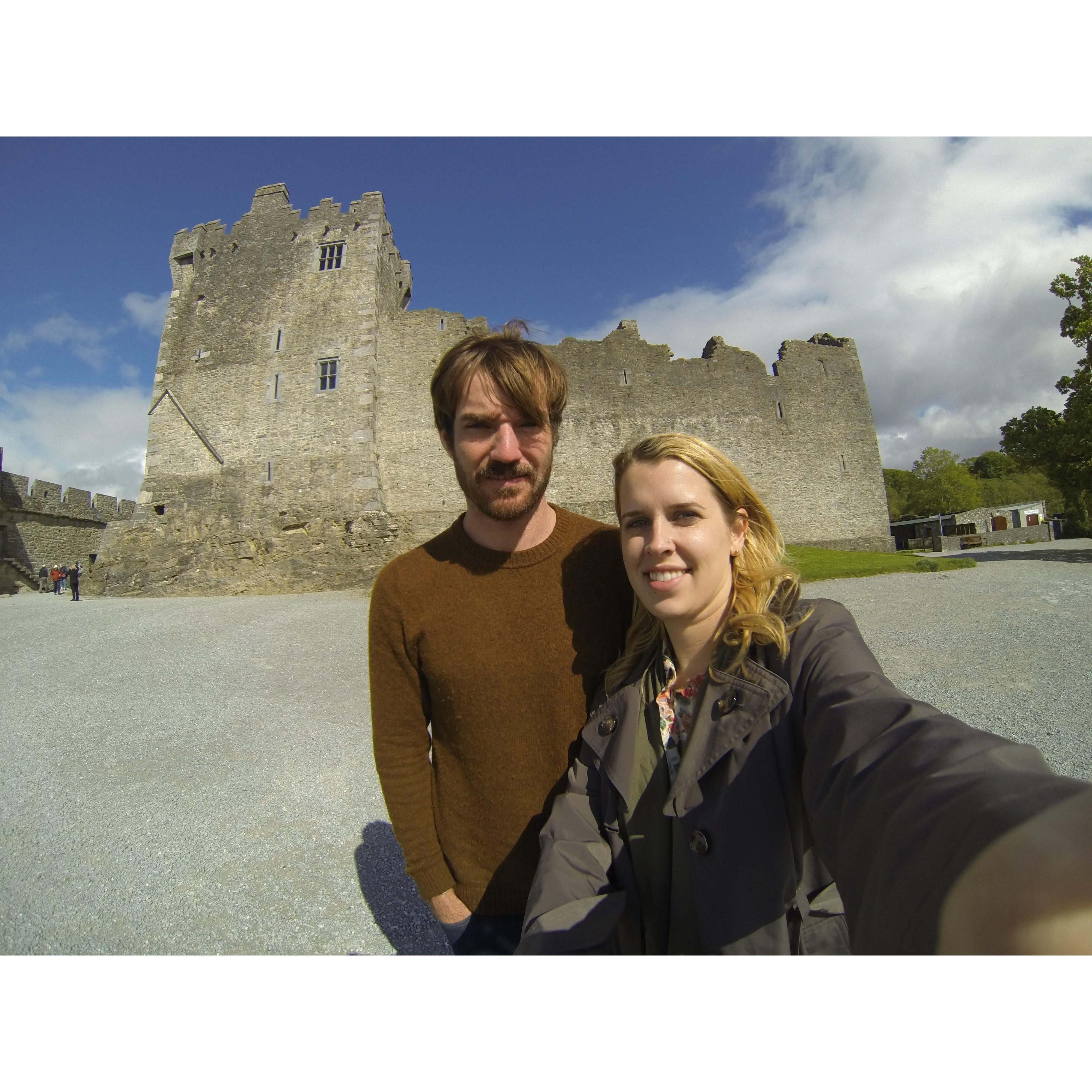 Exploring castles in Ireland