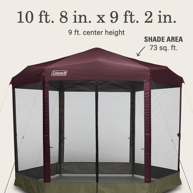 Coleman Screen Canopy Tarp Review By Camping with D4Camper