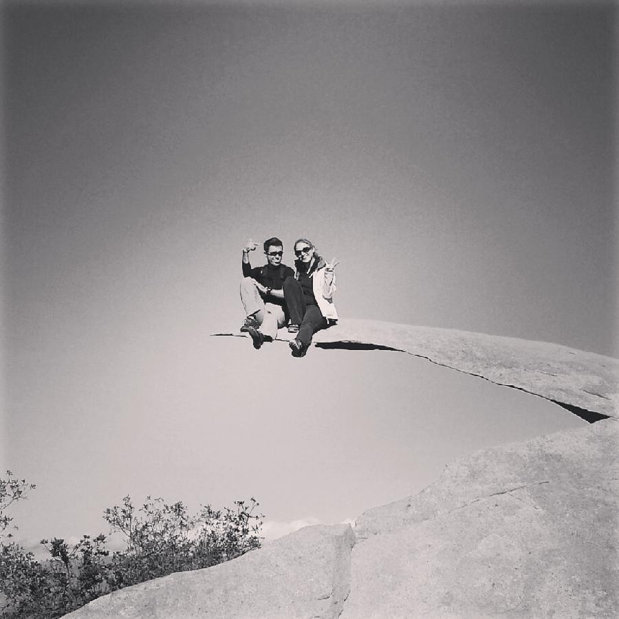 Our second Christmas Day Hike at a nearby spot called Potato Chip Rock. It's literally an attraction where there is a line to climb on the tip of the rock to snap a pic.