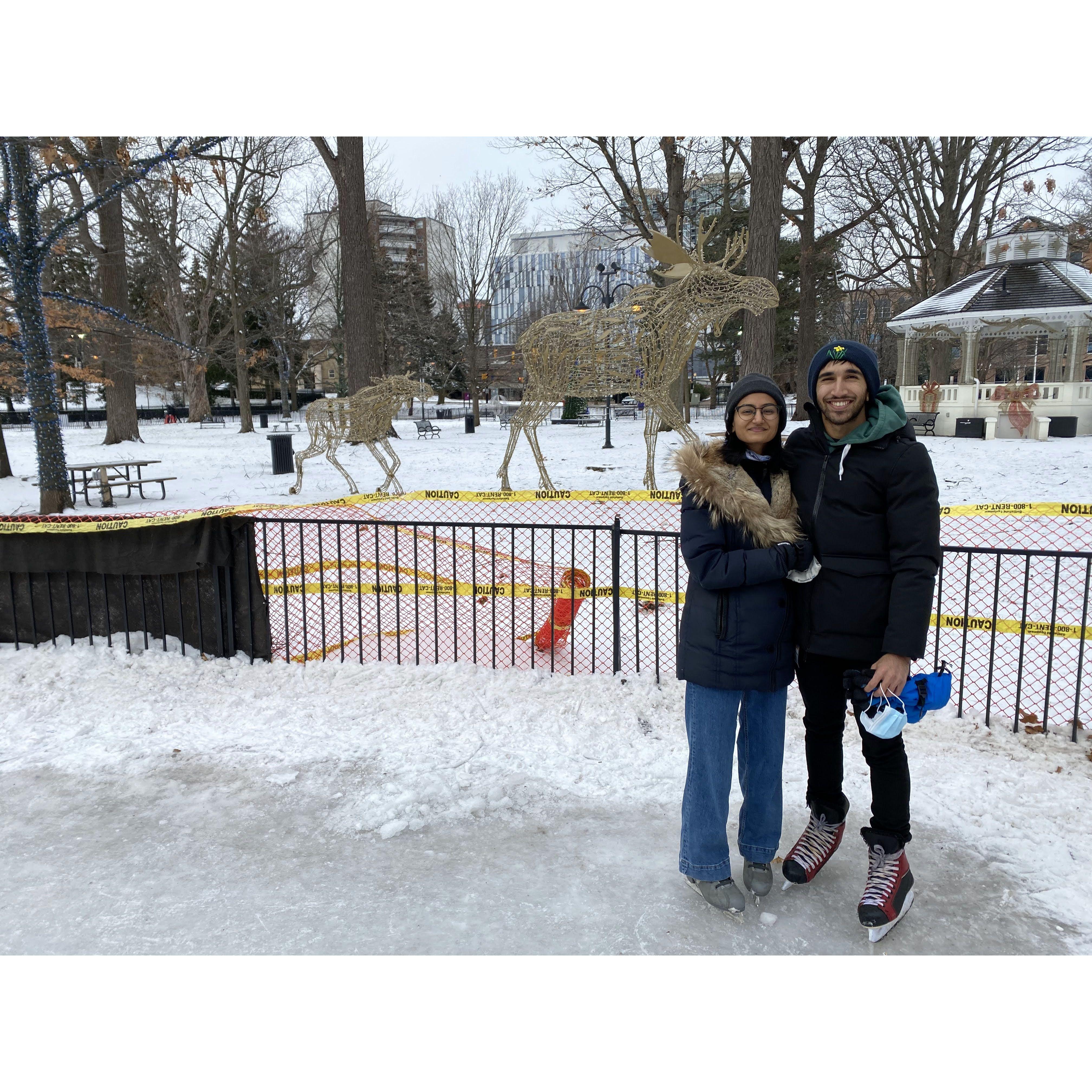 Jeet learned to skate and is a pro now!