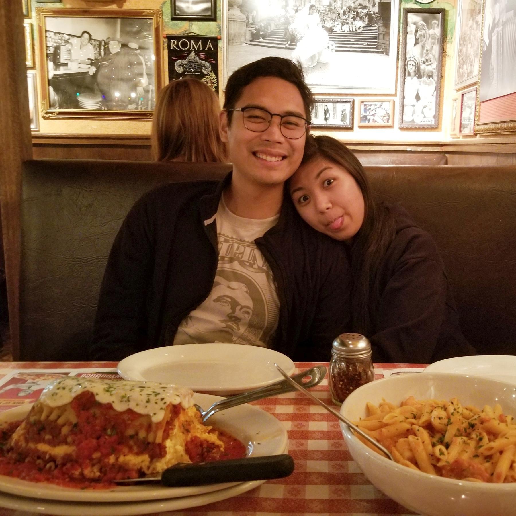 Random night out, Buca Di Beppo
California, 2018