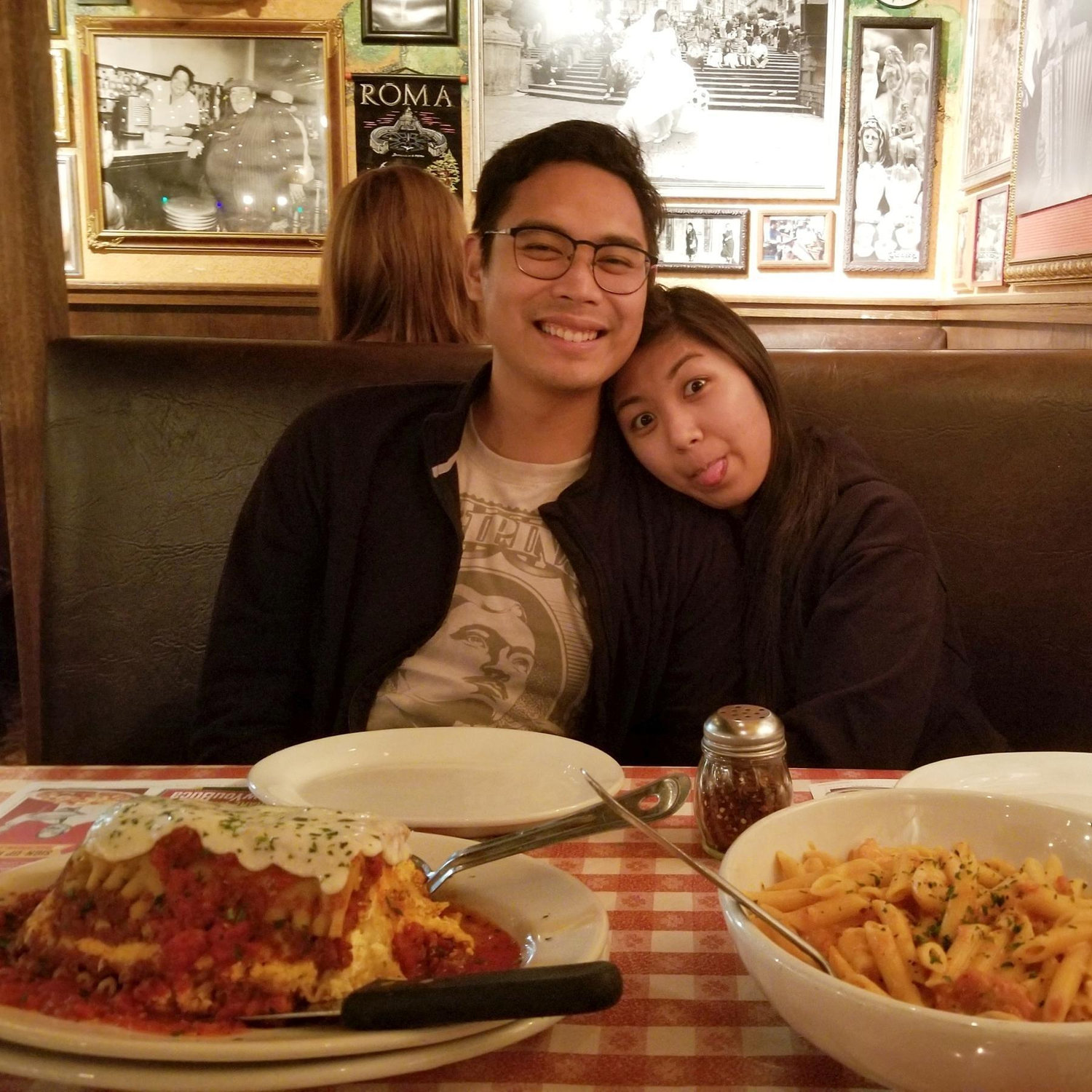 Random night out, Buca Di Beppo
California, 2018