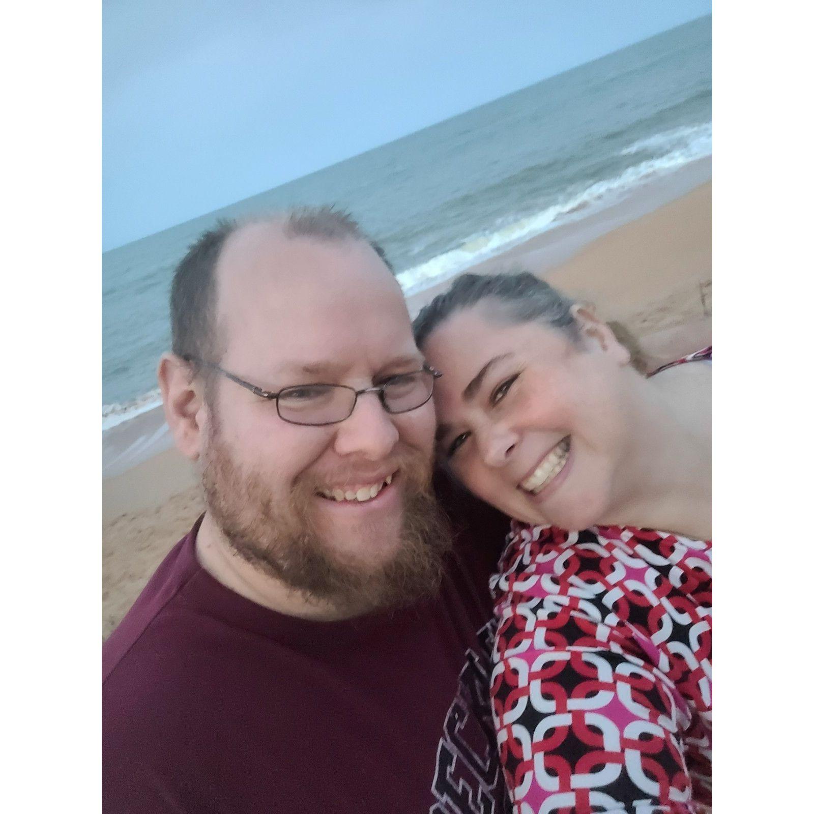 Relaxing Walk on the Beach