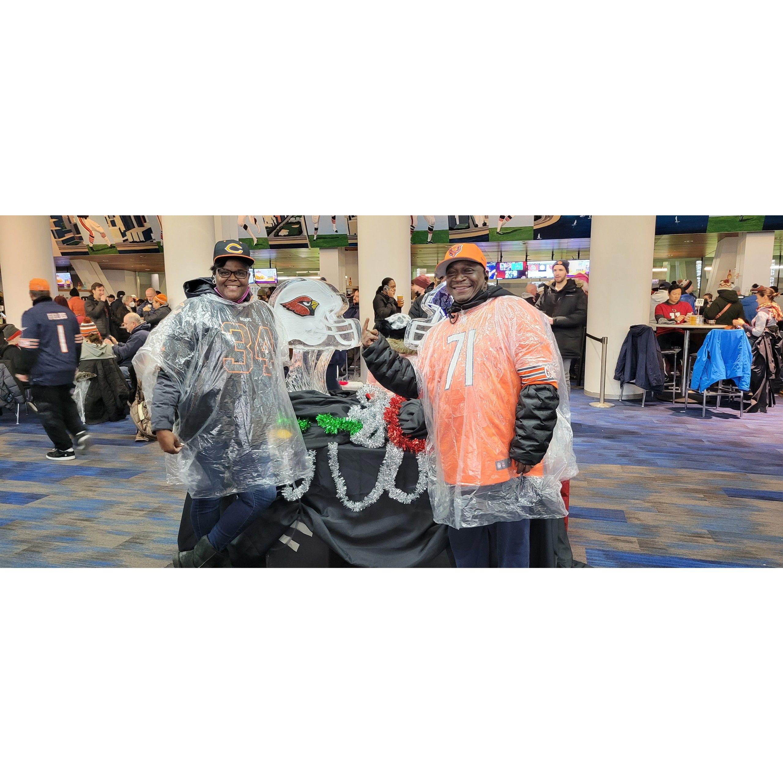 Game day + Love = our kind of win.