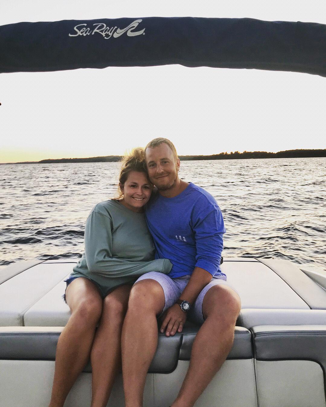 Trav's first Osland Family Vacation in Crosslake MN, July 2018.