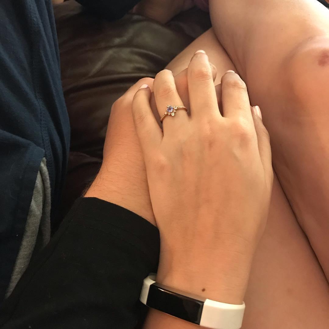 When he asked me to marry him.
