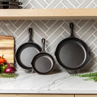 Chef Collection 3-Piece Skillet Set