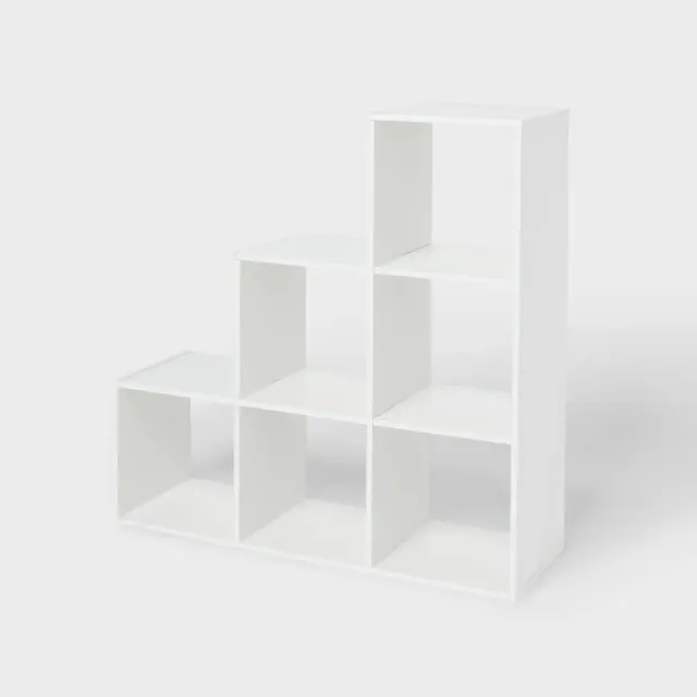 11" 3-2-1 Cube Book Shelf White - Brightroom™