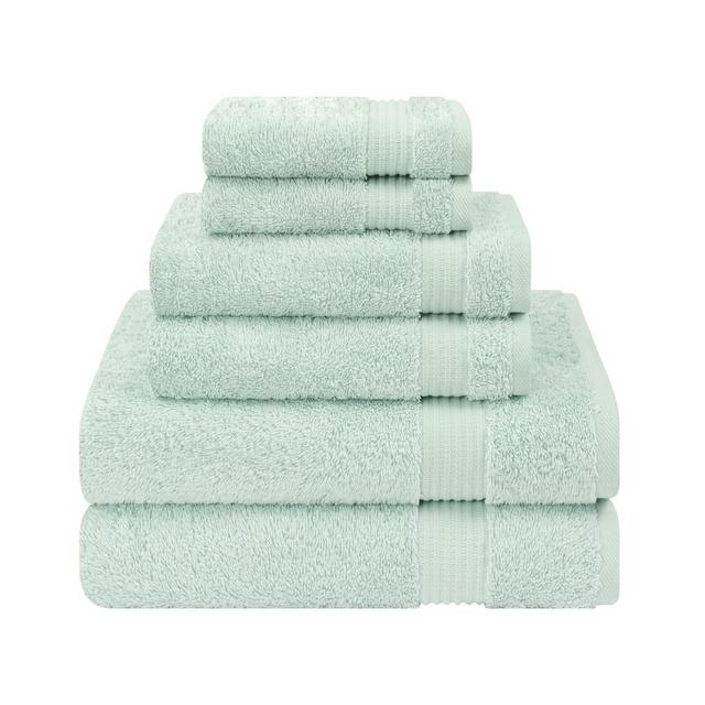 American Soft Linen Bekos Premium 100% Turkish Cotton 6-Piece Bath Towel Set