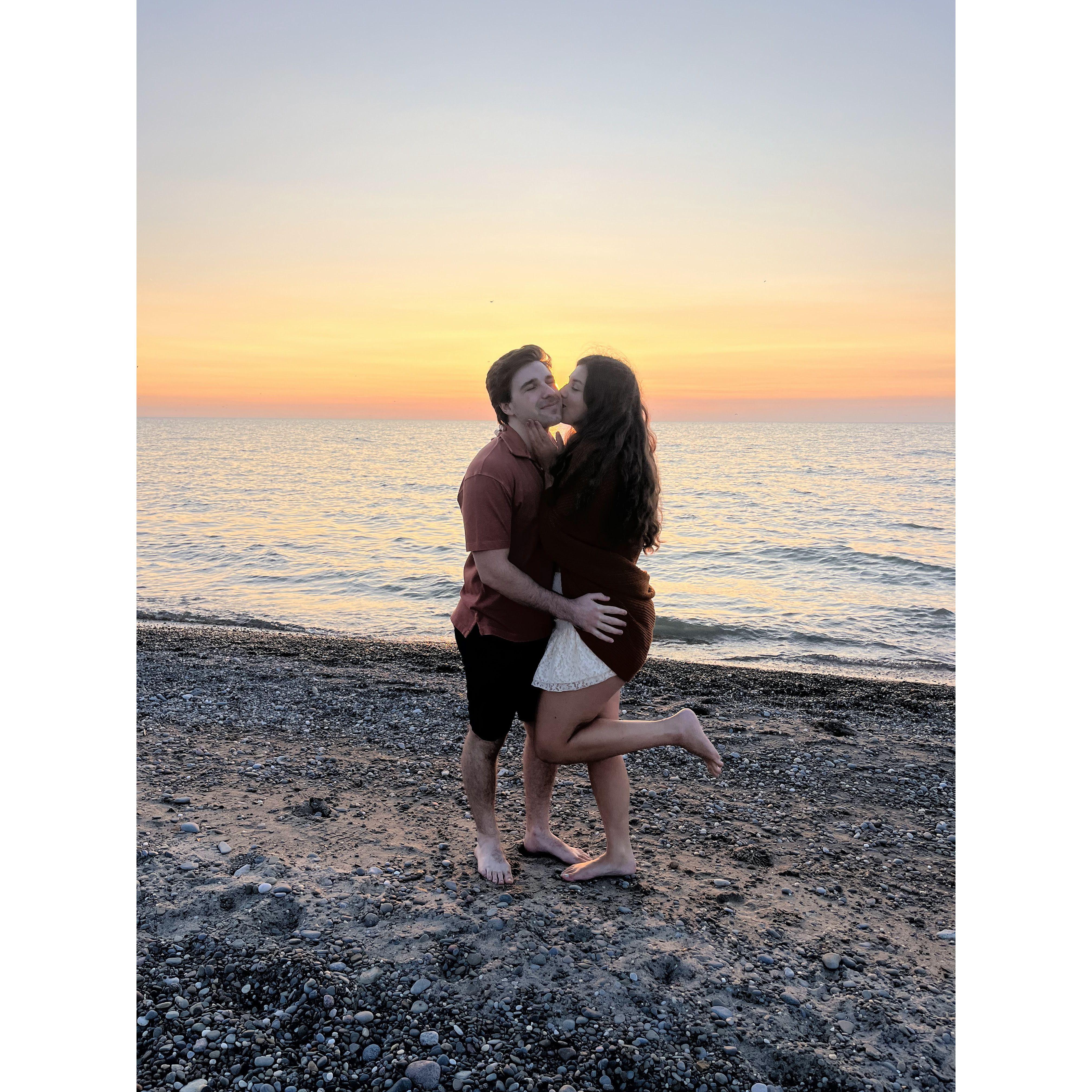 Right before he proposed 8/22/2024