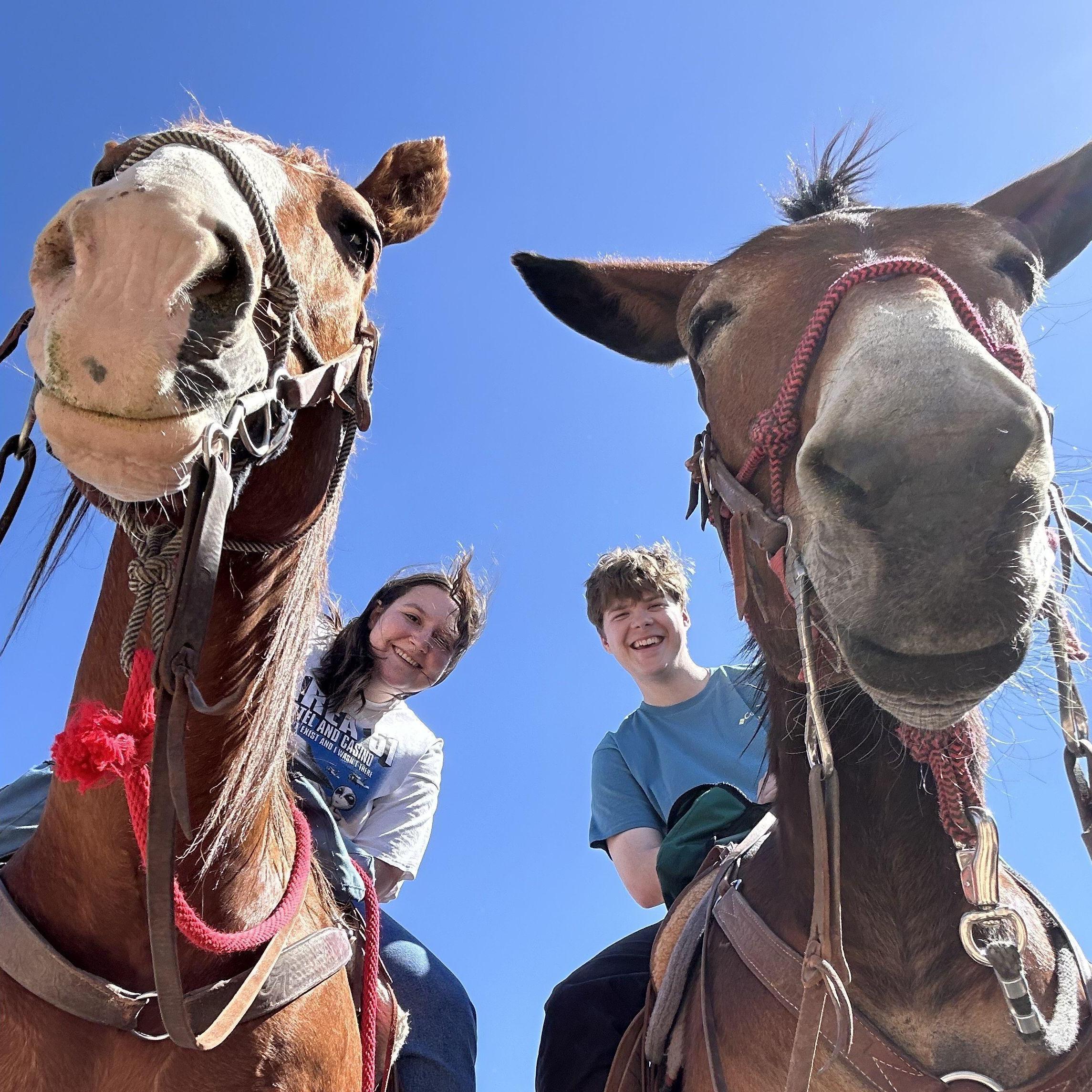 Horseback riding in Las Vegas, May 2024