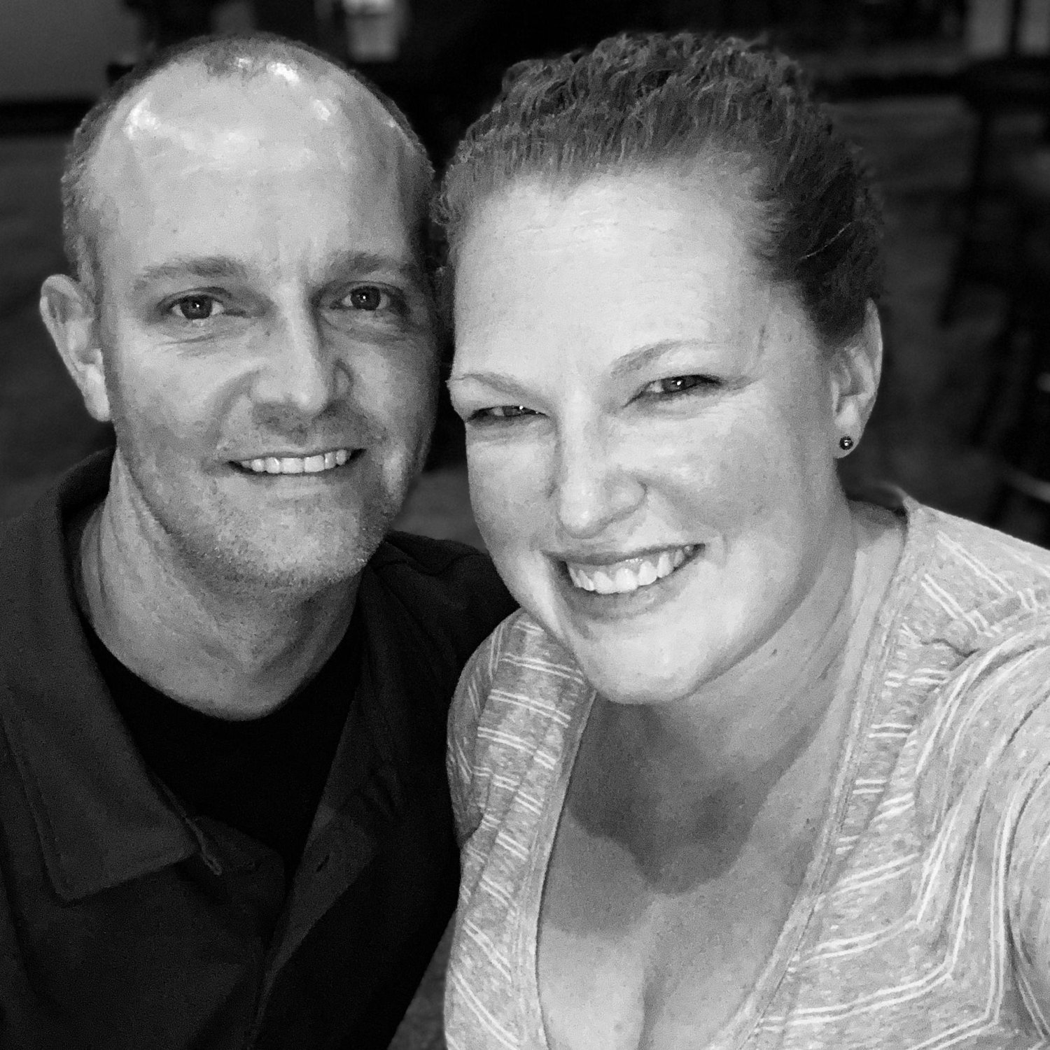 Our first photo together!