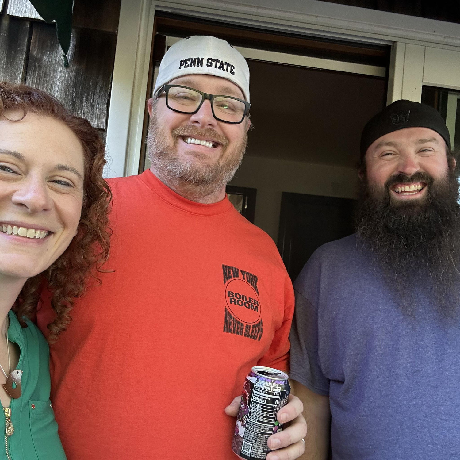 Our first big party in the new house.