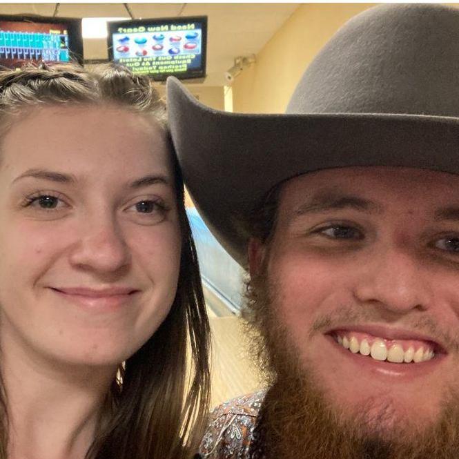 Our every Monday night date at Laramie Lanes for bowling league!
