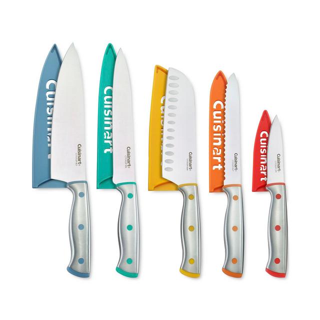 Cuisinart ColorCore™ 10-Pc. Multicolor Cutlery Set with Blade Guards