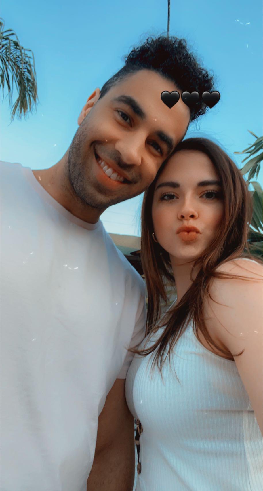 Everyone loves a good SnapChat filter! We were out with some friends when Ash snapped this cute pic