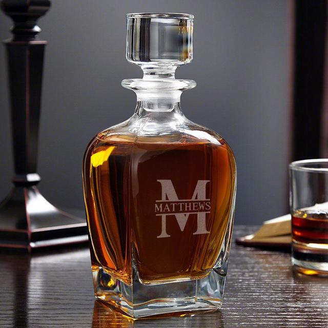 Oakmont Personalized Draper Whiskey Decanter