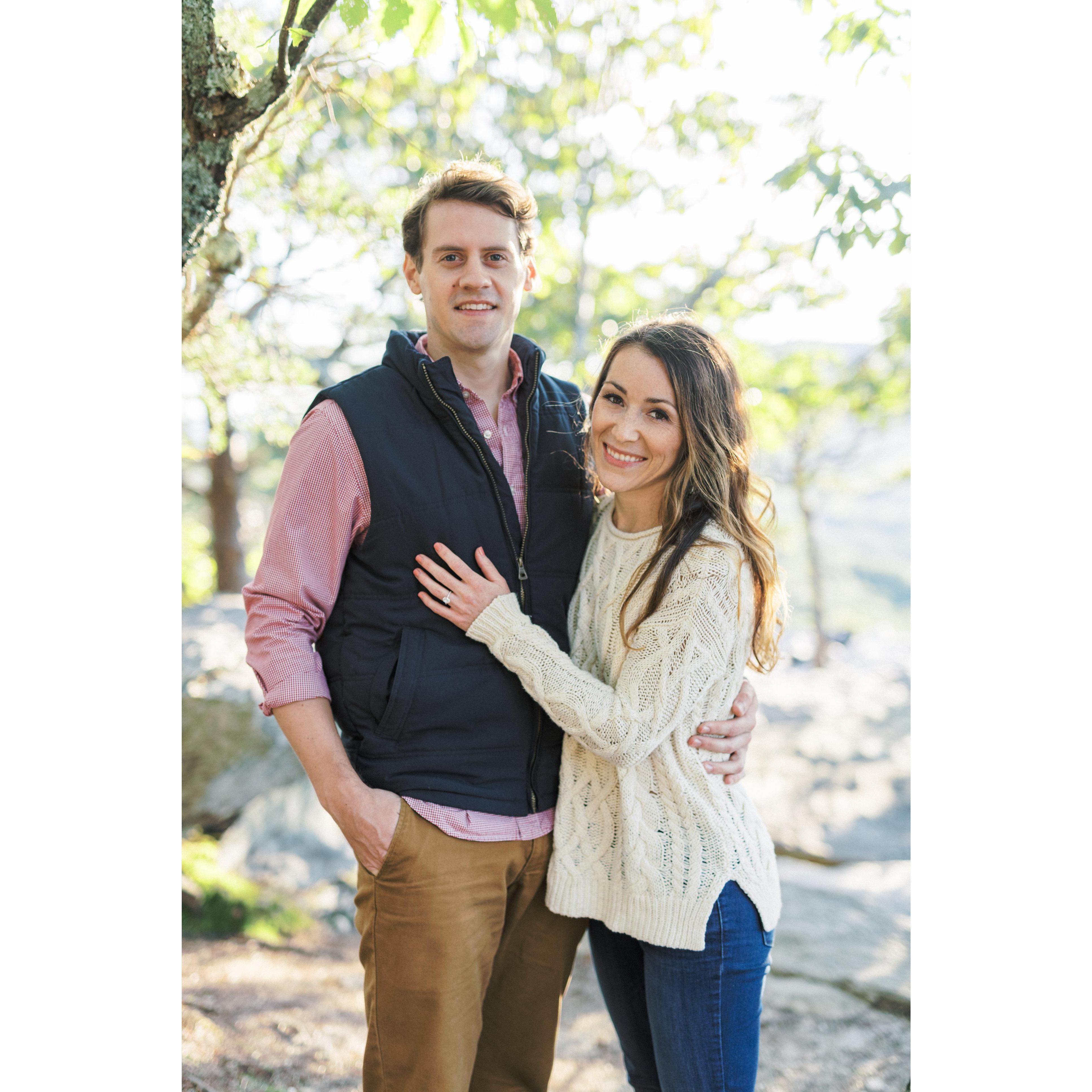 Engagement photo session 10/13/2018