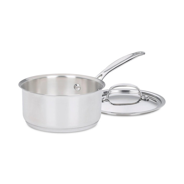 Cuisinart® Chef's Classic Stainless Steel 1-Qt. Covered Saucepan
