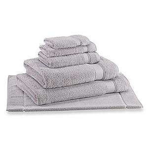 Wamsutta® Hygro® Duet Bath Towel in Chrome