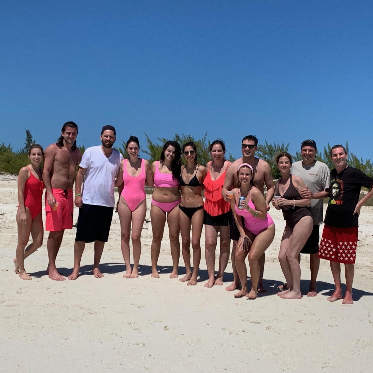 The CREW!  Victor proposed to Aly in front of her family - just the way she had envisioned it!