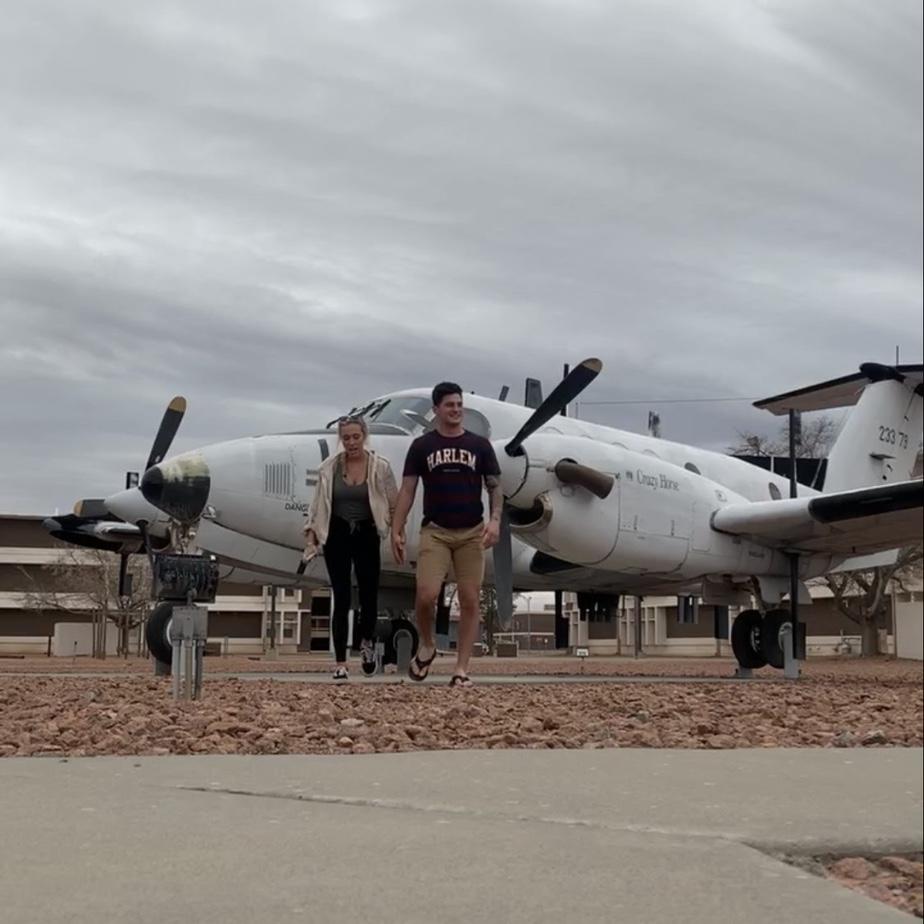 Visited back and fourth including a quick visit to Josh’s military base in El Paso.