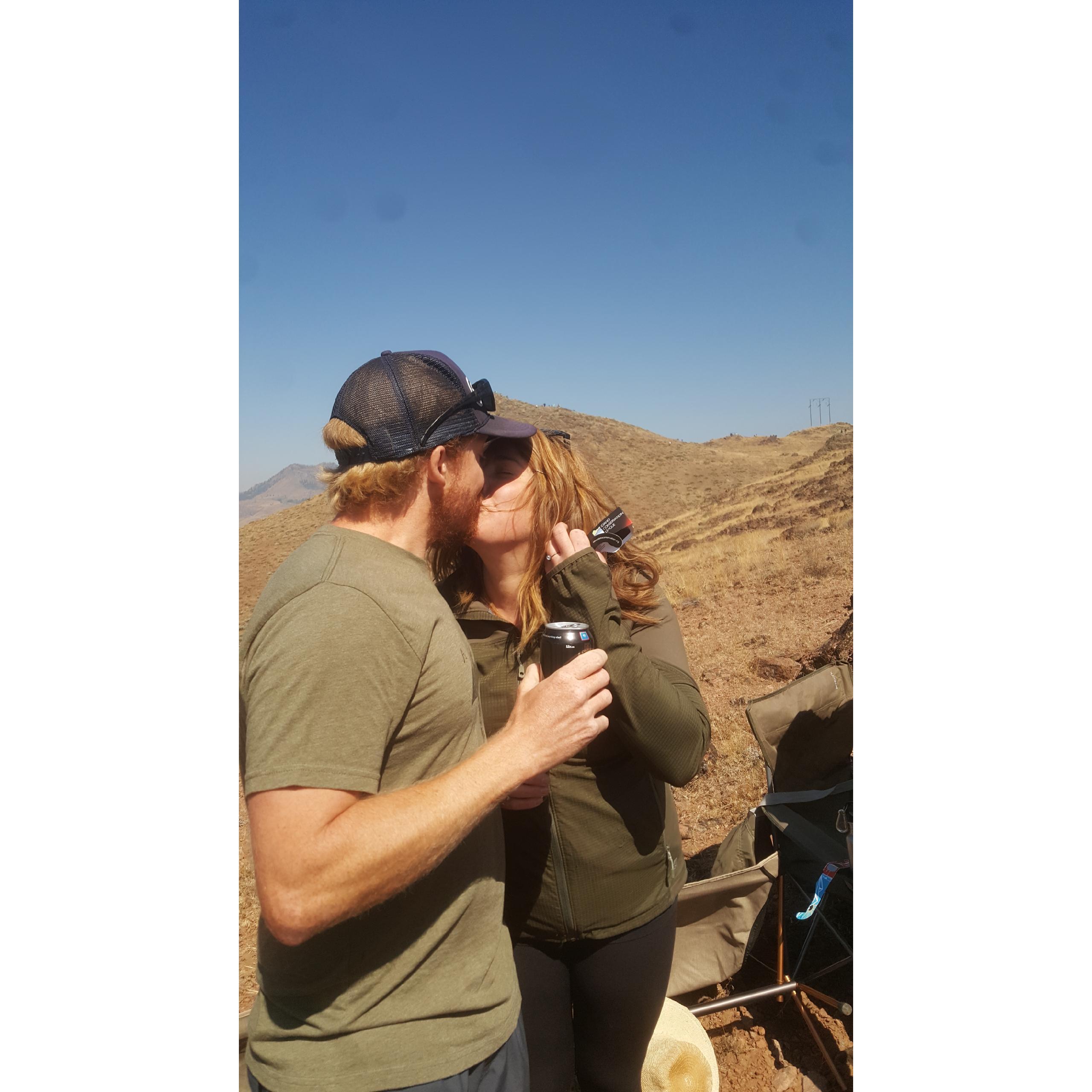After I said yes!