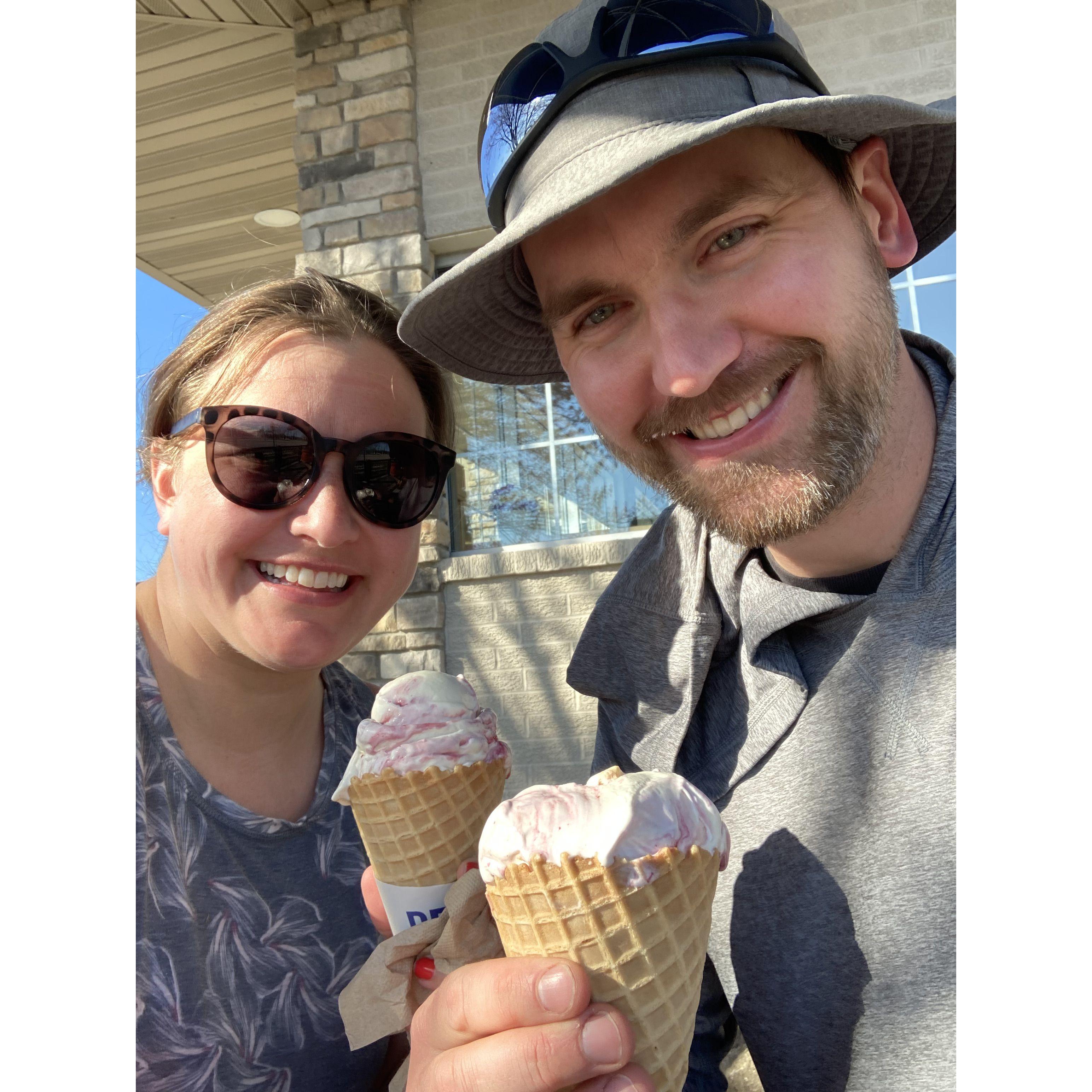culver's is a staple in our life. April 2024.