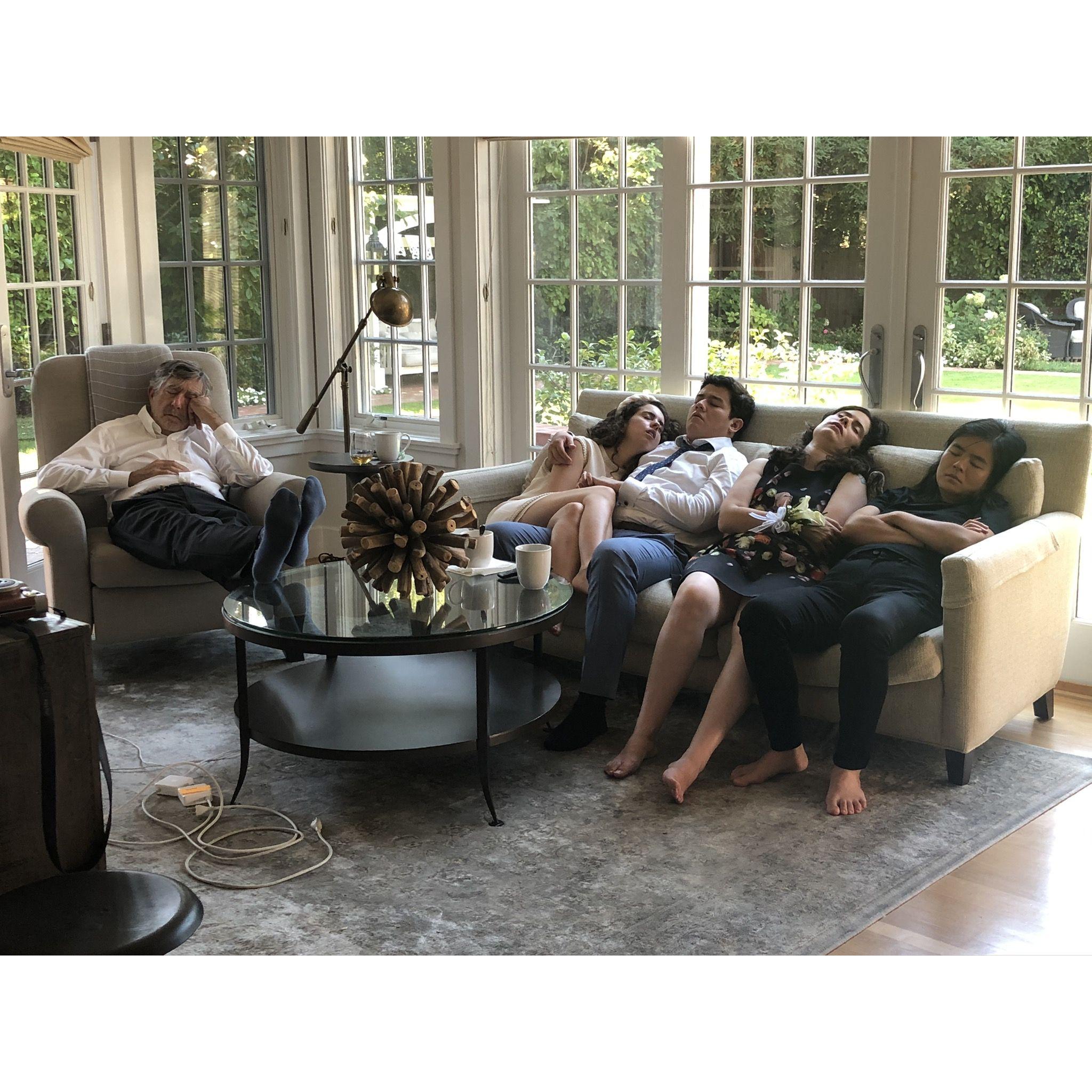 Family siesta/food coma time LOL