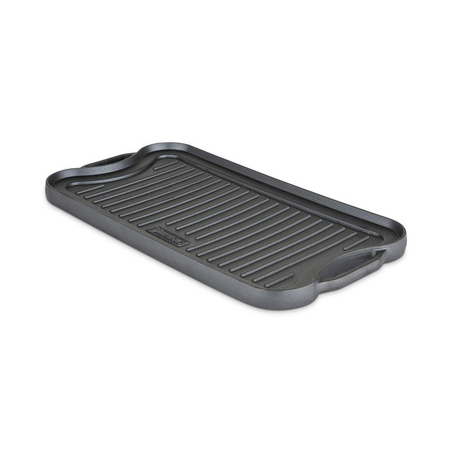 Viking 20" Pre-Seasoned Cast Iron Reversible Grill/Griddle Pan