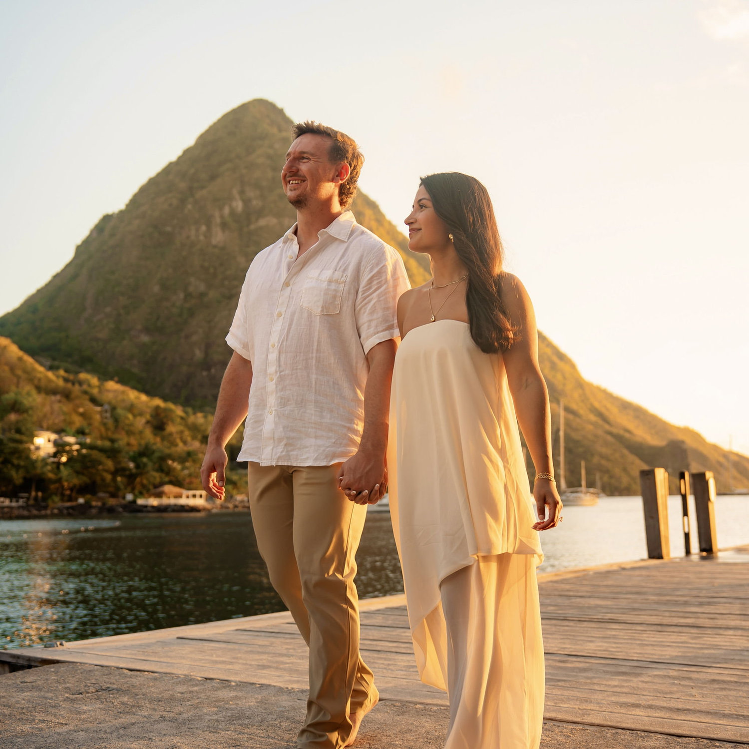 Engagement photos in St Lucia :)