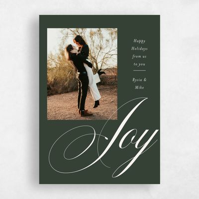 Multi-Colored Holiday Card - Hampstead