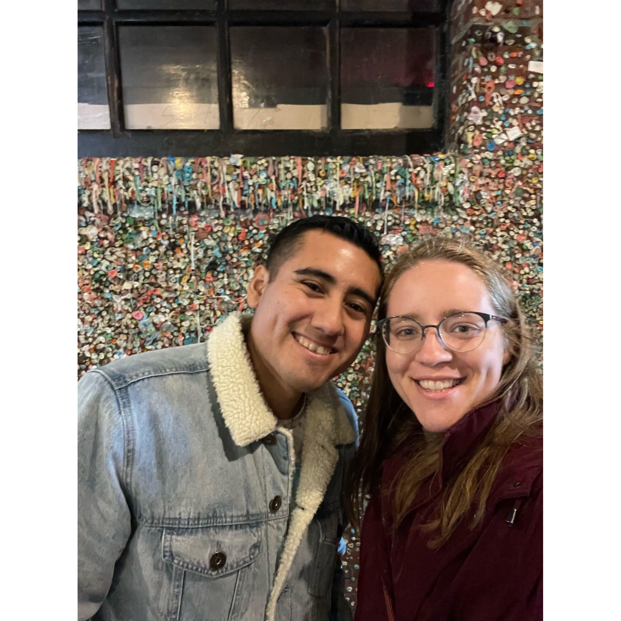 The "gum wall" in Seattle