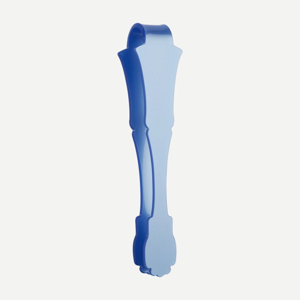 Honorine Serving Tongs, large, light blue