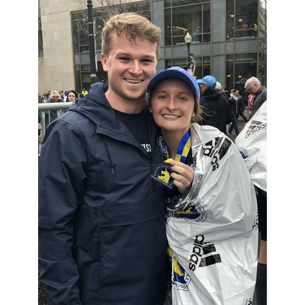 Boston Marathon Finish Line!