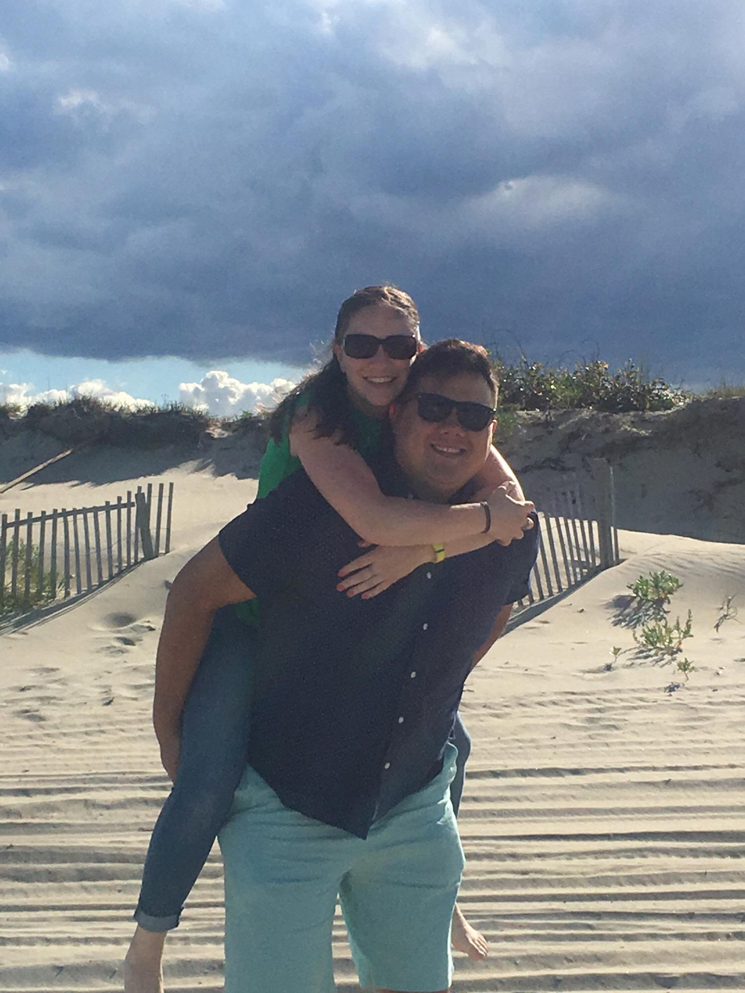 Brought my fav guy to my fav beach! #OBX2019