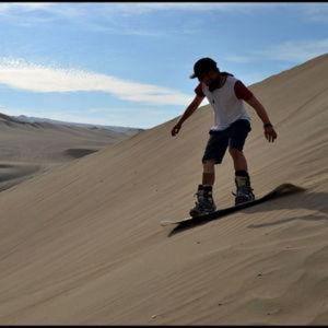 Sandboarding at Huacachina
