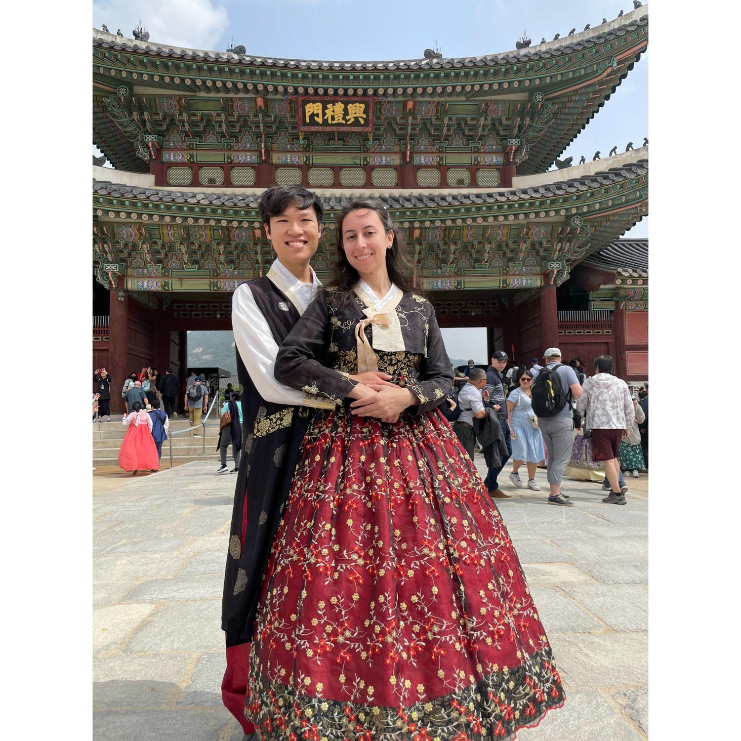 Adventures in hanbok in Korea!