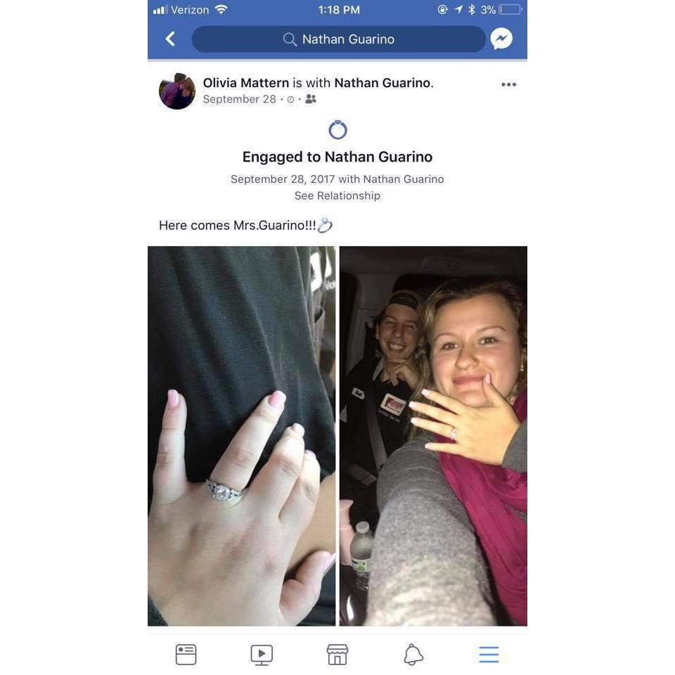 THE ENGAGEMENT ANNOUNCEMENT!