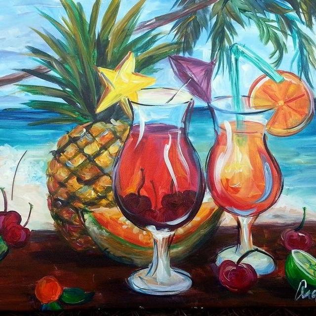 Labadee Sip & Paint - Honeymoon Experience