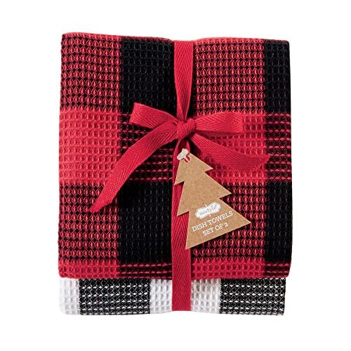 Buffalo Check Dish Towel Set