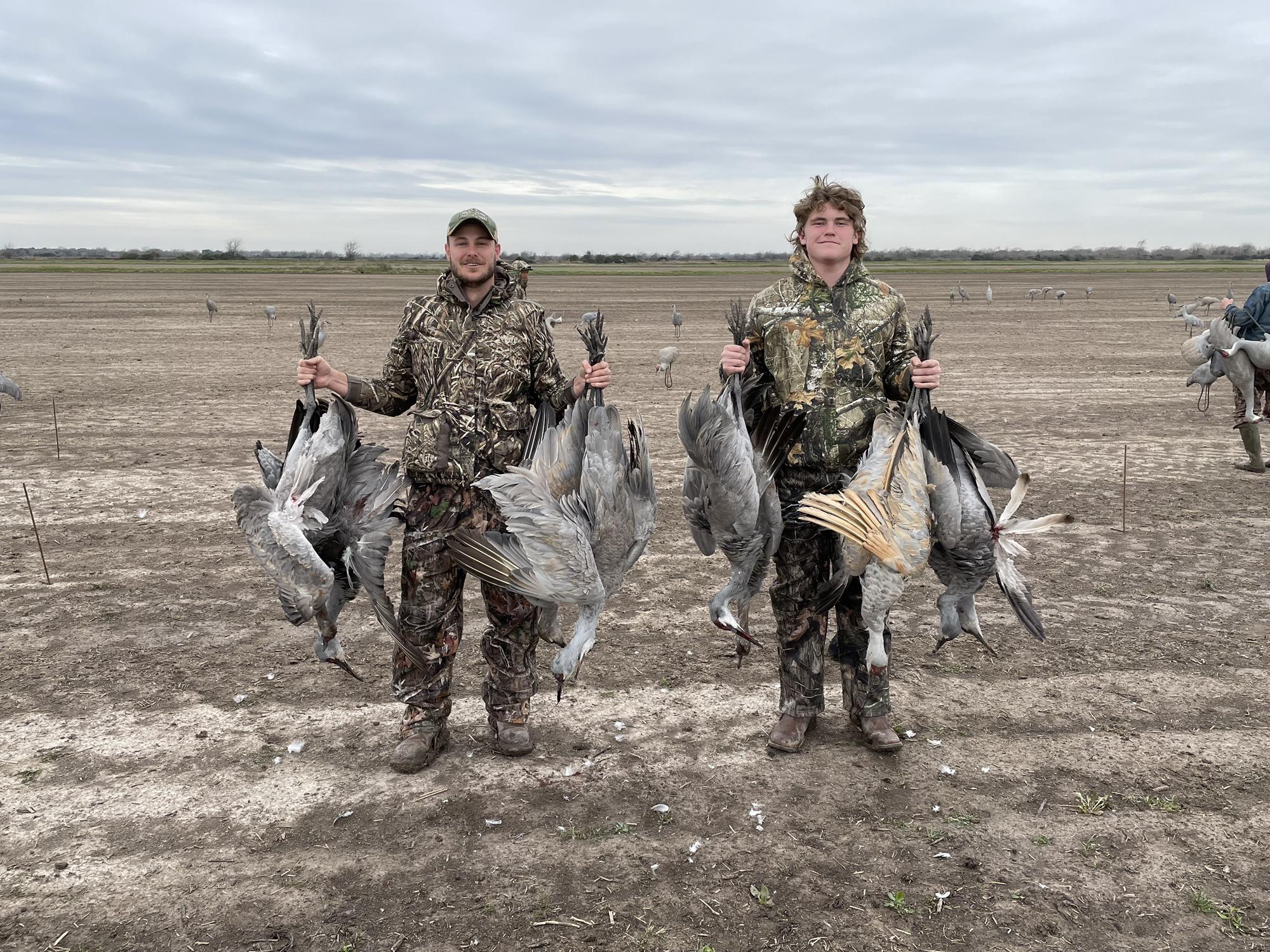 Alex and Jack hunting